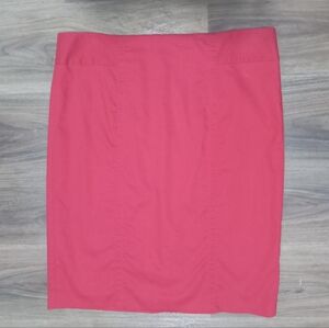 TALBOTS RED SKIRT SZ 14